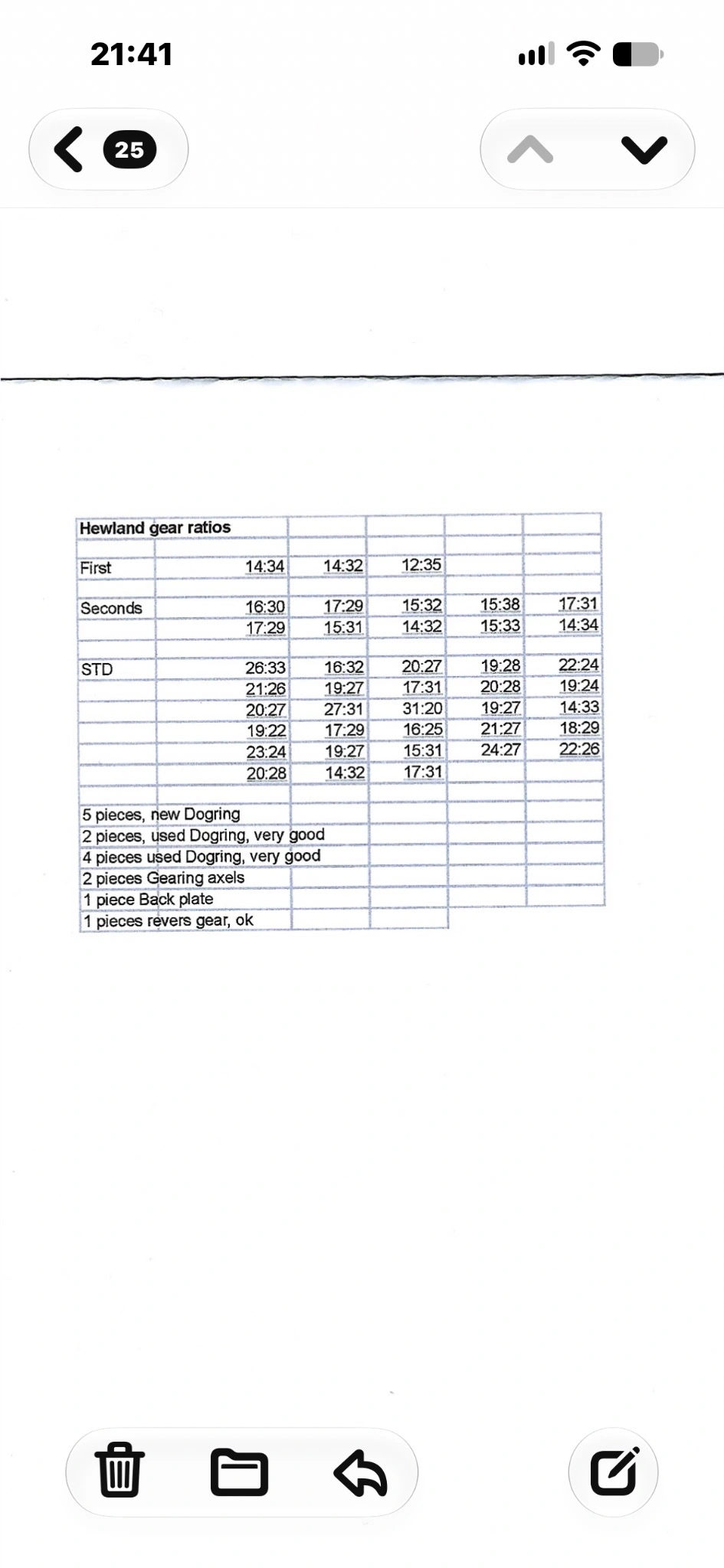 Hewland FT200 Gear Ratios and Spares – photo 2