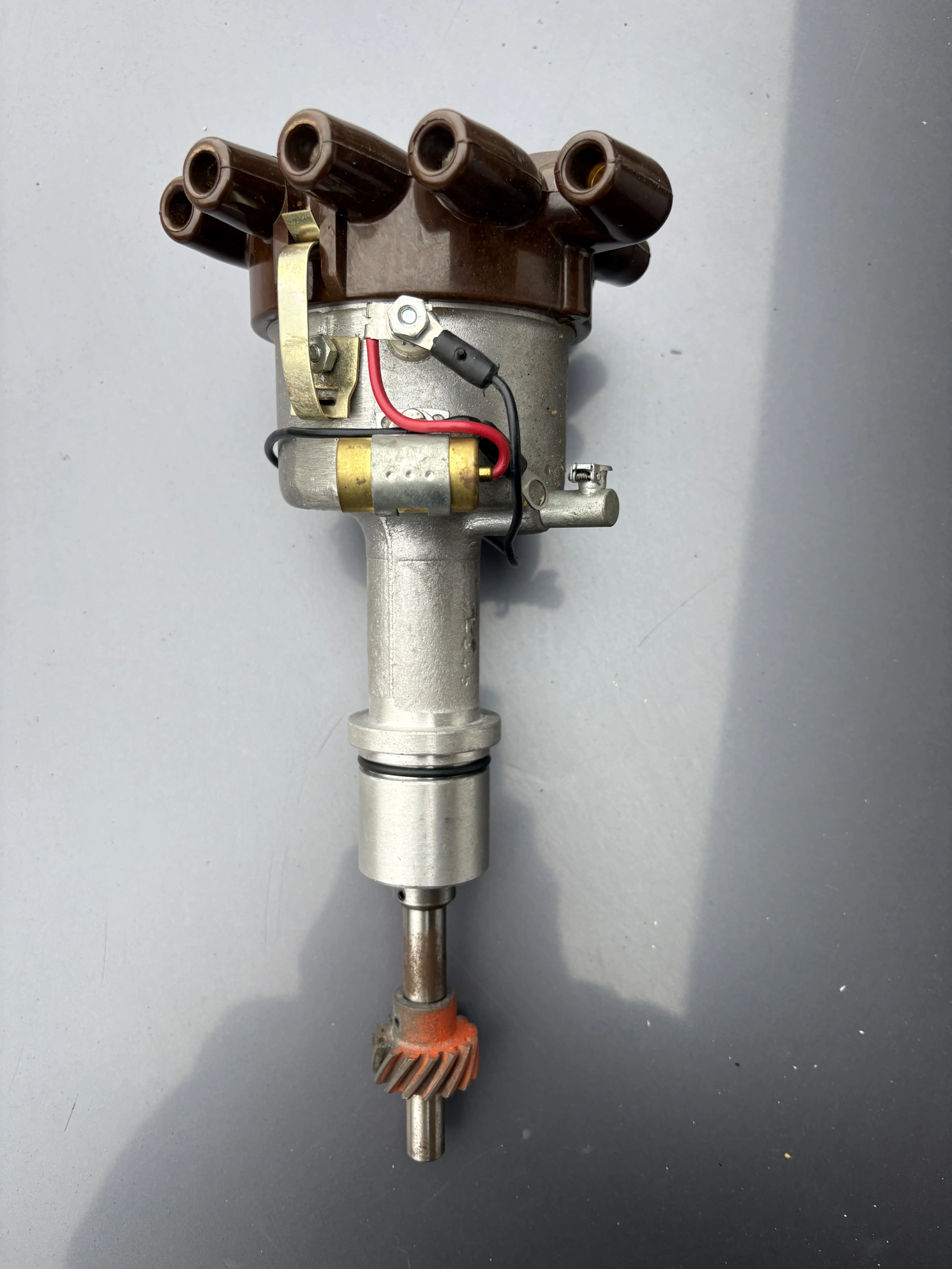 RARE allumeur Mallory “crab cap” neuf pour Small Block Ford - Mustang - Mercury - Cougar - Compétition Historique – photo 2