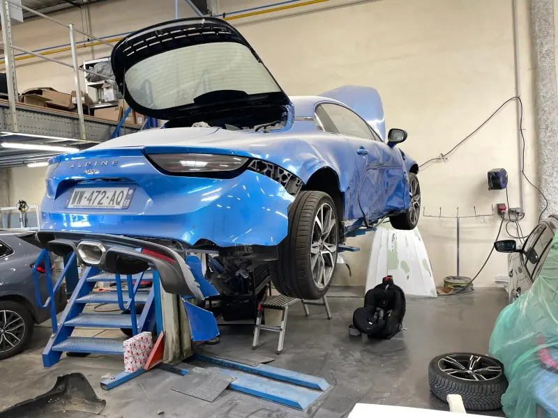 Following an accident we are selling the Alpine A110