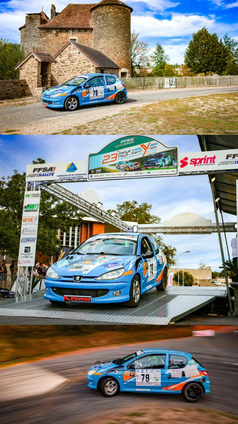 Location 206 N2s Rallye de l’Epine