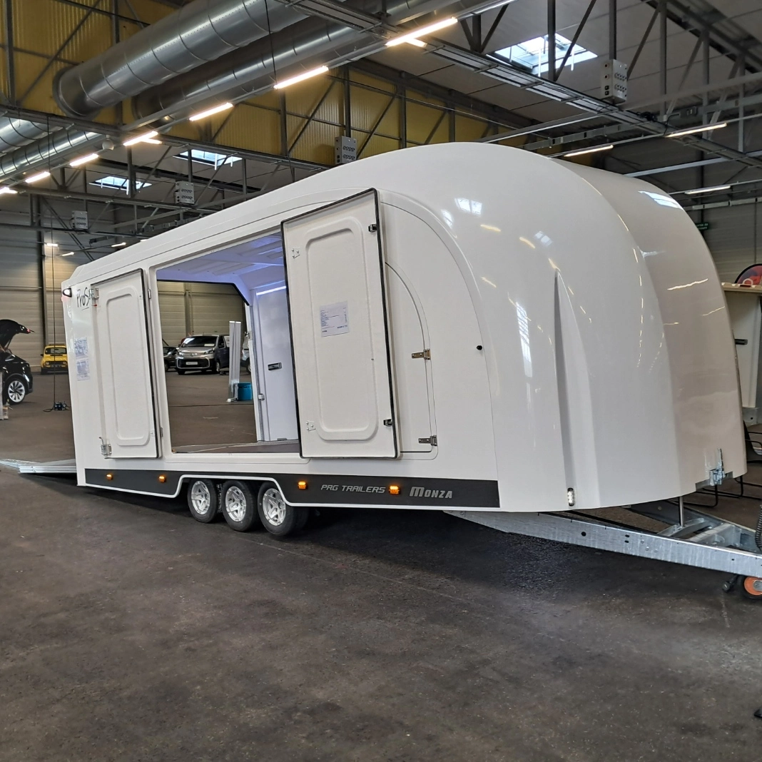 Remorque PRG Trailers Prosporter MONZA 3 essieux - 6.00m x 2.34m – photo 2