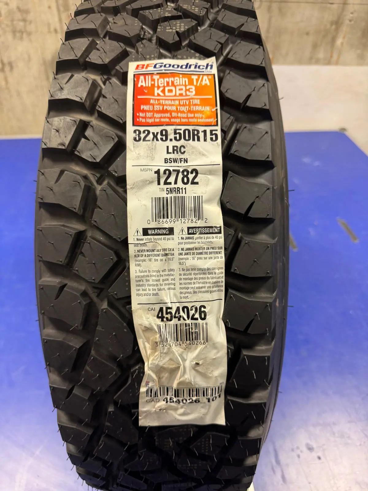 Lot Rallye-Raid BFGoodrich KDR3 (12 pneus) + Jantes BRAID (2x) – Occasion – photo 2