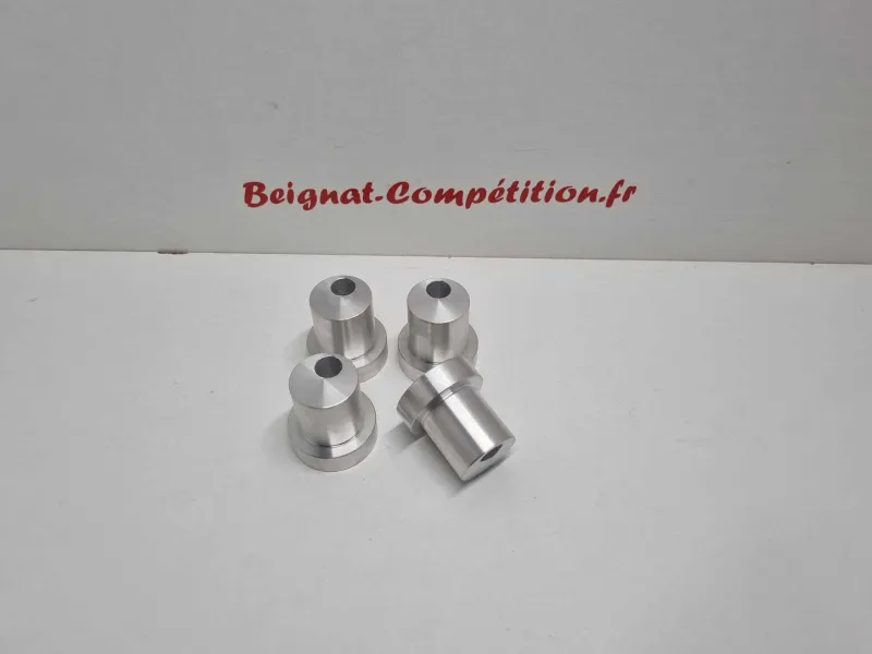 Aluminium rear axle bushing for 106 / Saxo / offset axle +9mm