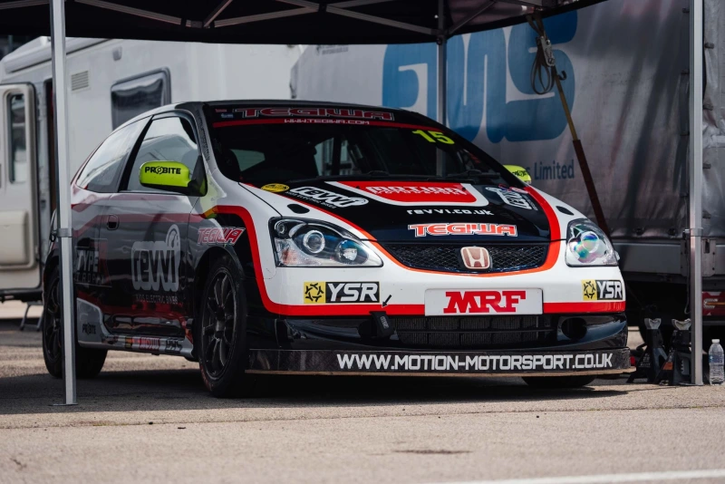 Honda Civic type r trophy race car