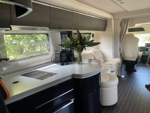 Luxury motorhome for hire