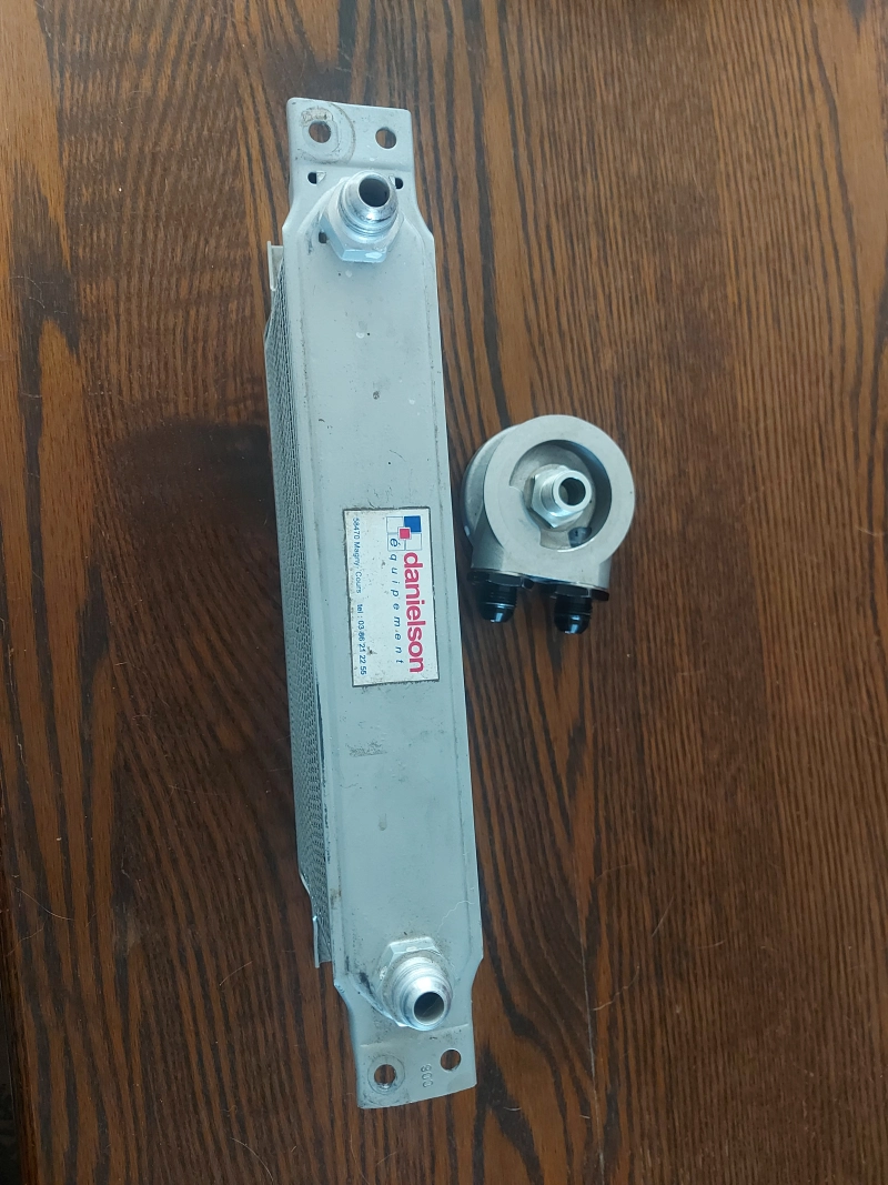 Daneilson 15-row oil radiator with modine