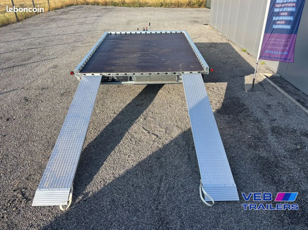 REMORQUE PORTE QUADS / SSV BUGGY ( 2 quads ou 1 ssv ) 3,32 M × 2,25M 3030 euros HT / 3636 euros TTC Garantie 5 ans – photo 4