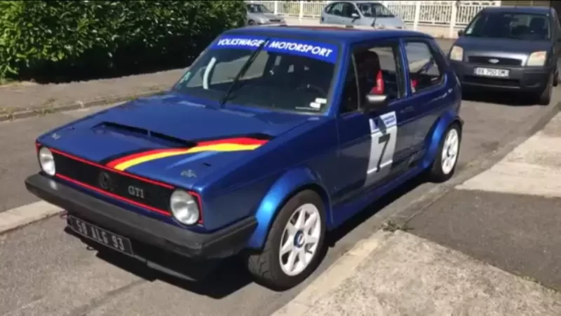 Golf 1 1.6 GTI (swap 2l ABF WEBER)