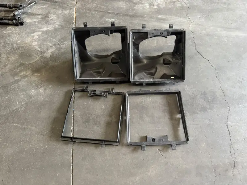 G+D radiator scoops for Porsche 997.1, 997.2 and GT3 Cup