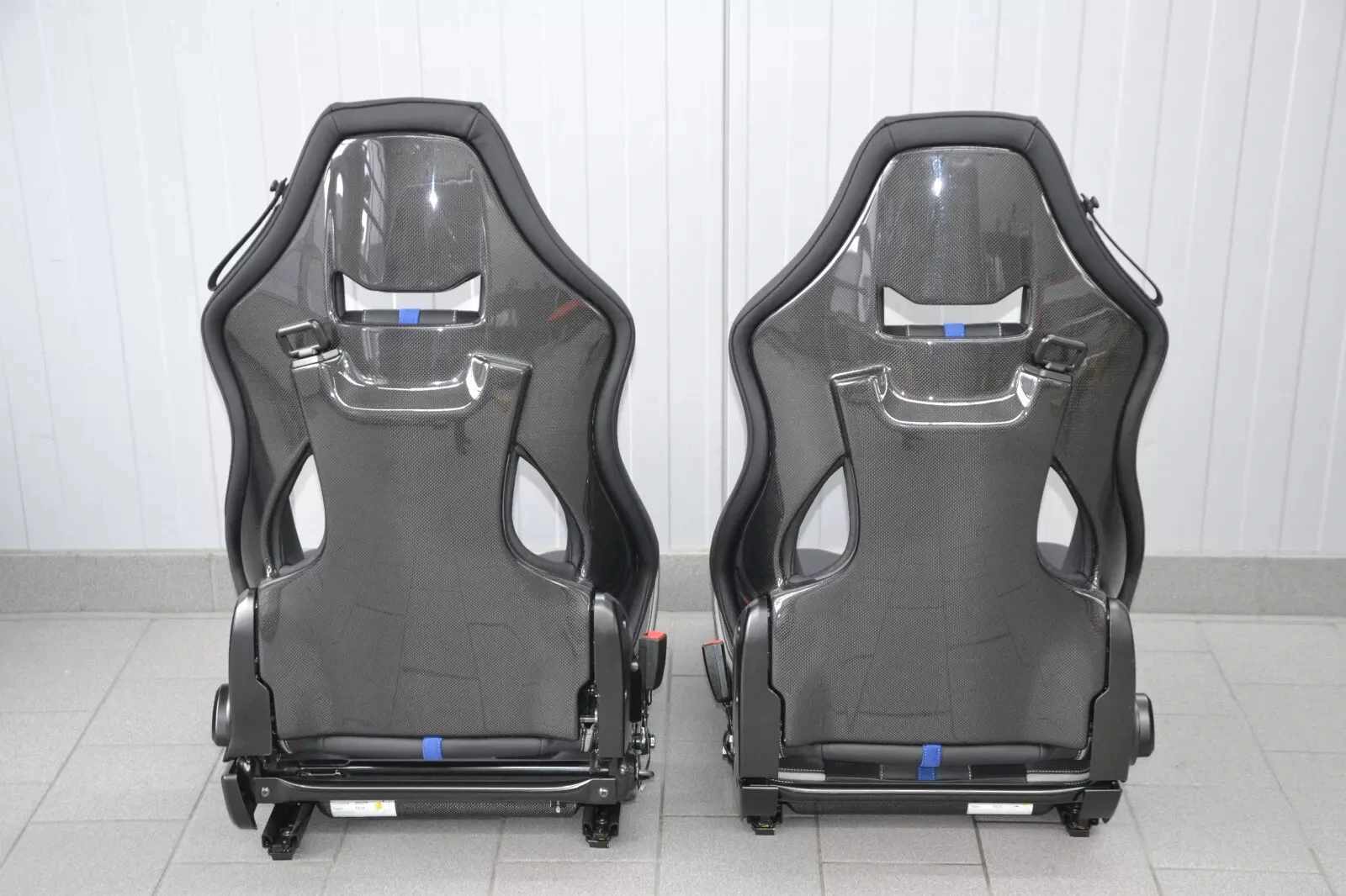 Ferrari 812 F8 488 Seats Seat Carbon Black/Blue Sedili Seat Racing Black