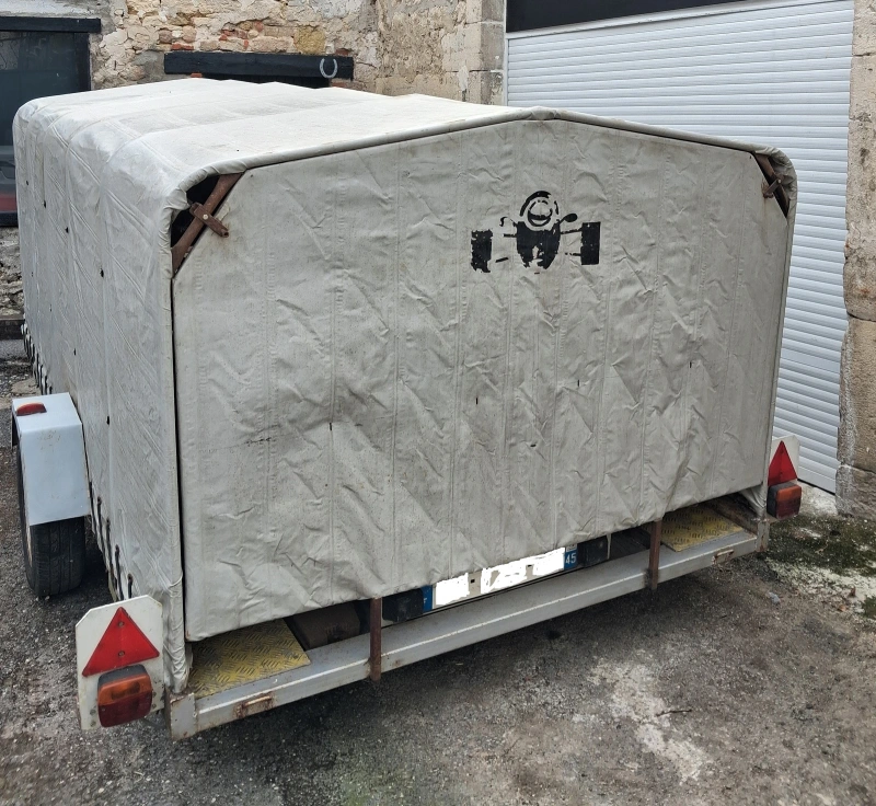 750 kg trailer for a single-seater