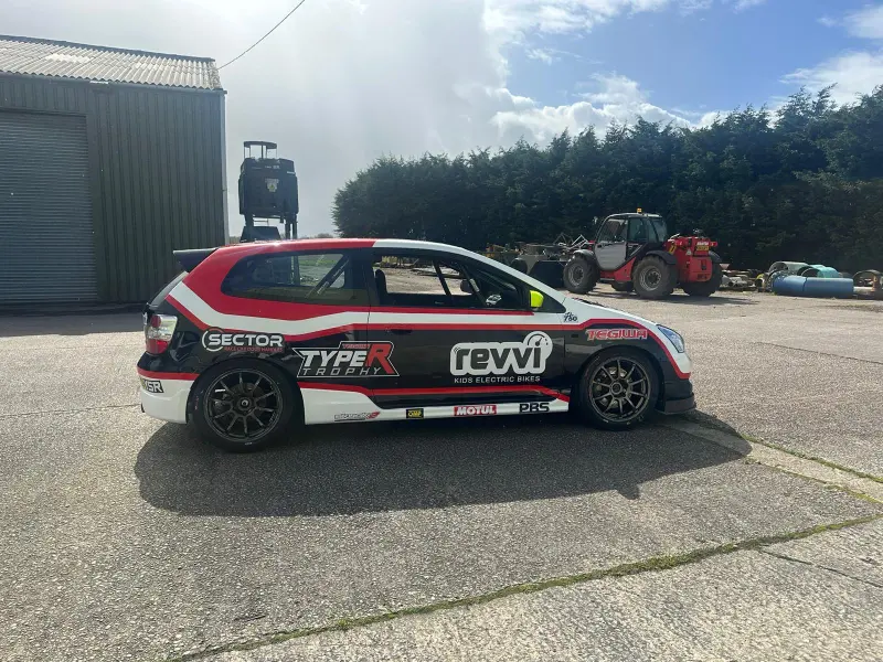 Honda Civic type r trophy race car