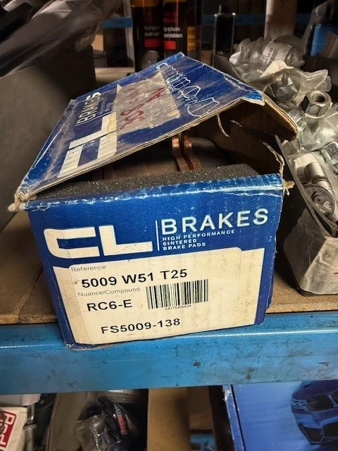 RC6-e CL brake pads for AP 5060 calipers – photo 2
