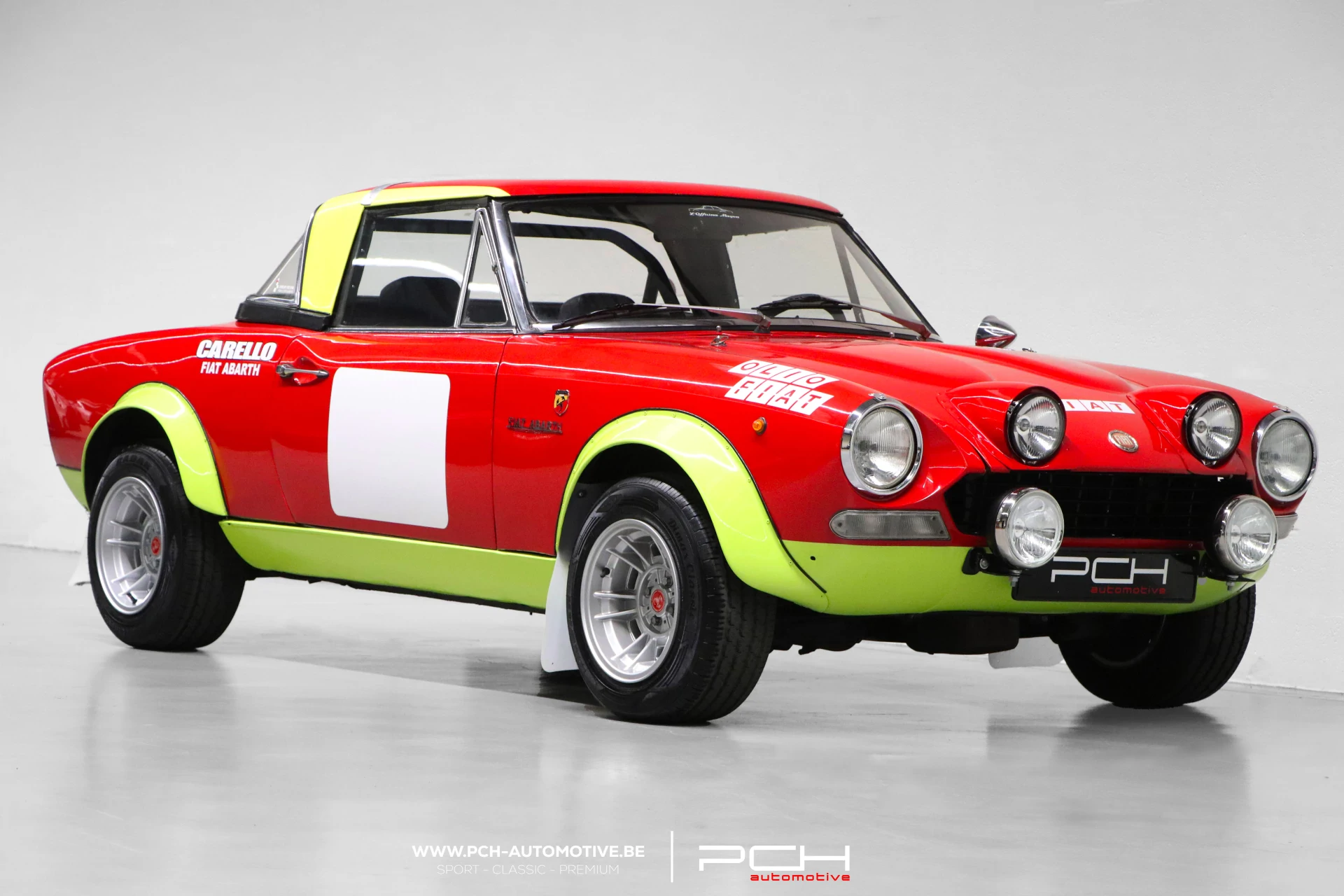 FIAT 124 Sport Spider BS1 1600 Rally + Hard-Top