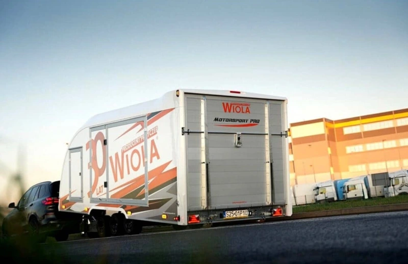New Wiola Motorsport PRO 550 car trailer