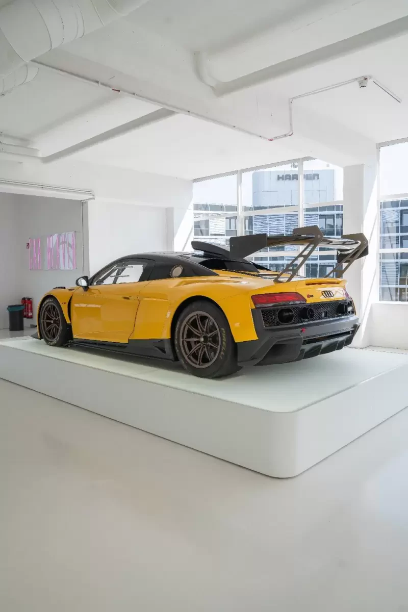Audi R8 LMS GT2 Vegas yellow 1 of 6 Worldwide