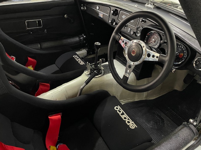 MGB Historic Race Car