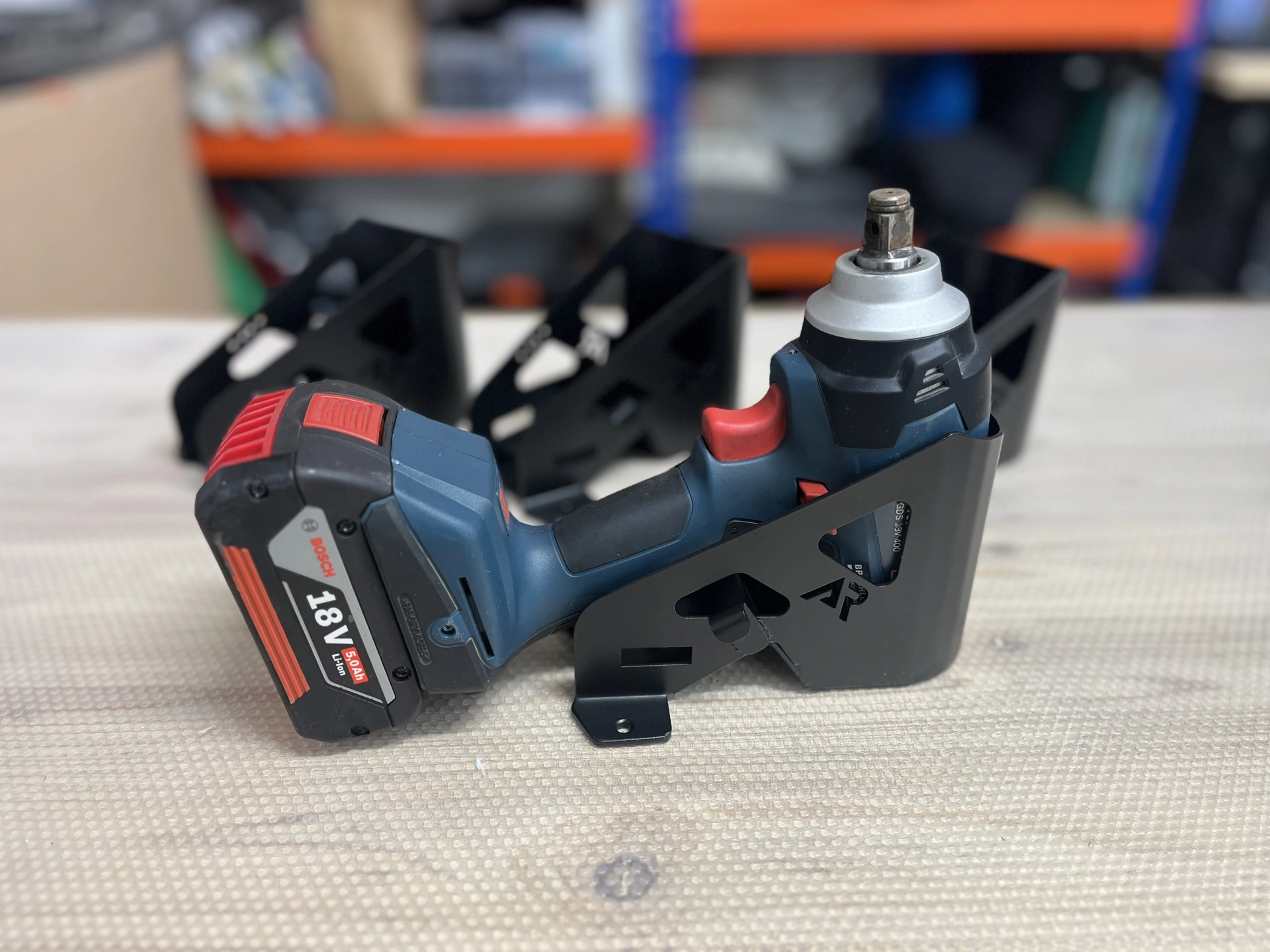 AC hydraulic Jack Pivot Plate / Motorsport Impact Wrench Holder – photo 1