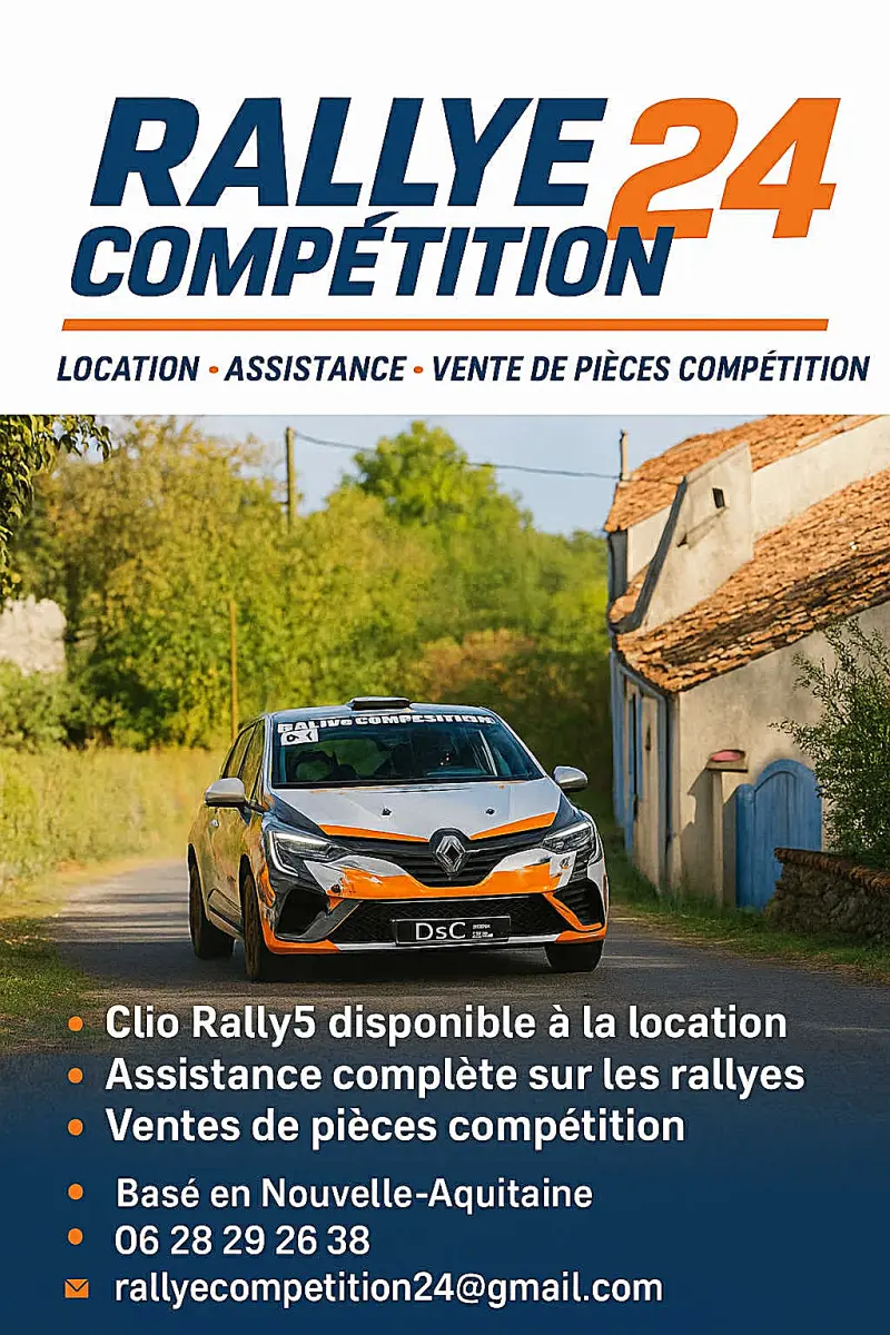 Why choose Rallye Compétition 24 (Clio Rally5)