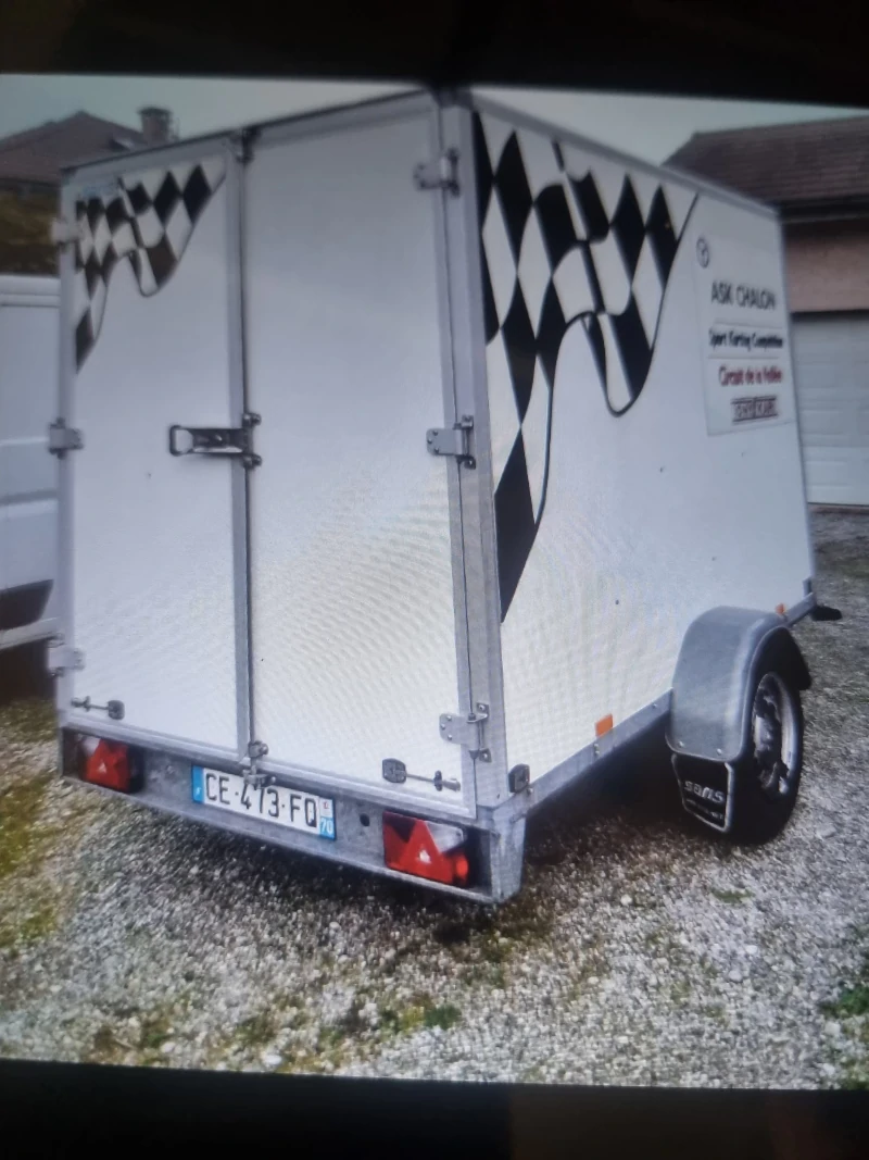 Closed Karting trailer