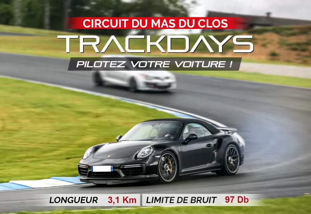 Trackday at the Mas du Clos circuit
