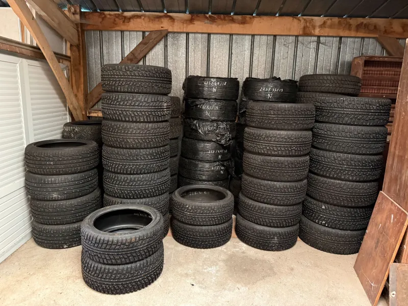 New studded tyres