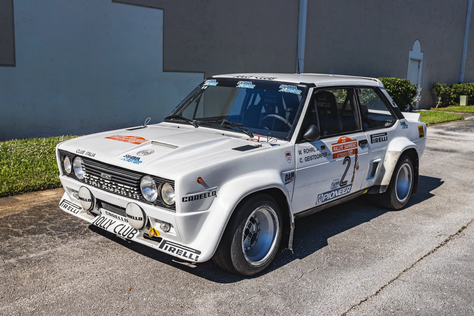 1980 Works FIAT 131 Abarth Rally