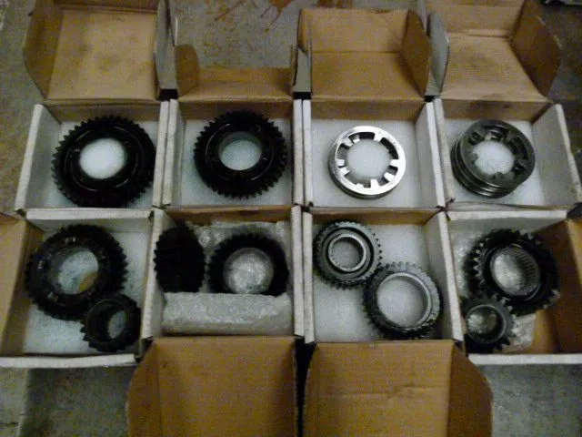 Set of Porsche 991 CUP gearbox parts – photo 2