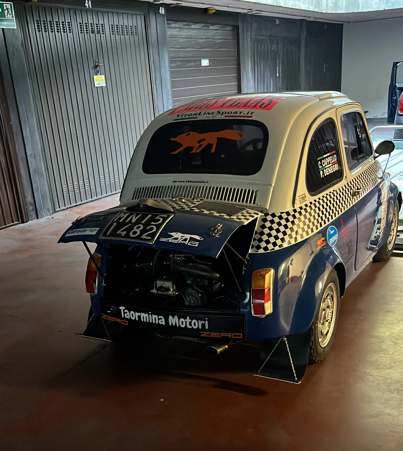 Fiat 500 gr.2 Htp Giannini rally car – photo 2