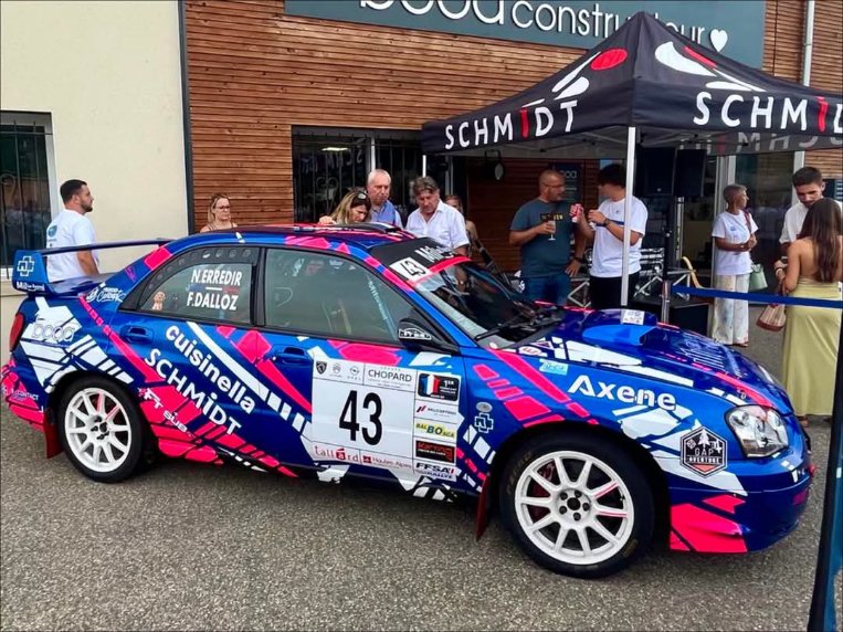 Mil Loc racing subaru a8 rental