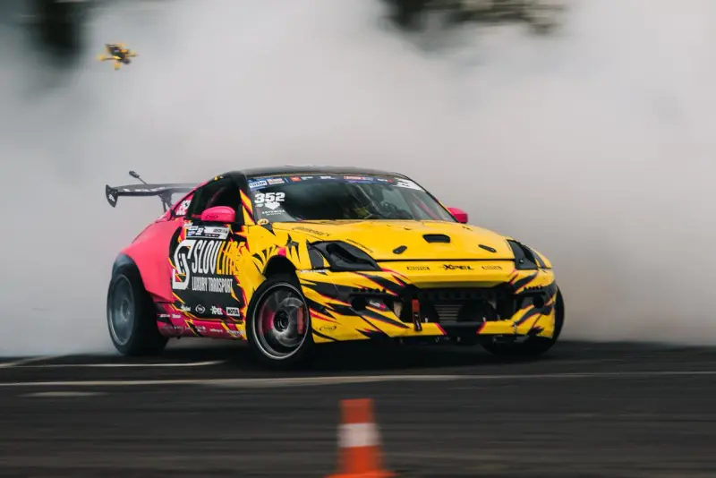 Nissan 350Z 2JZ, version drift