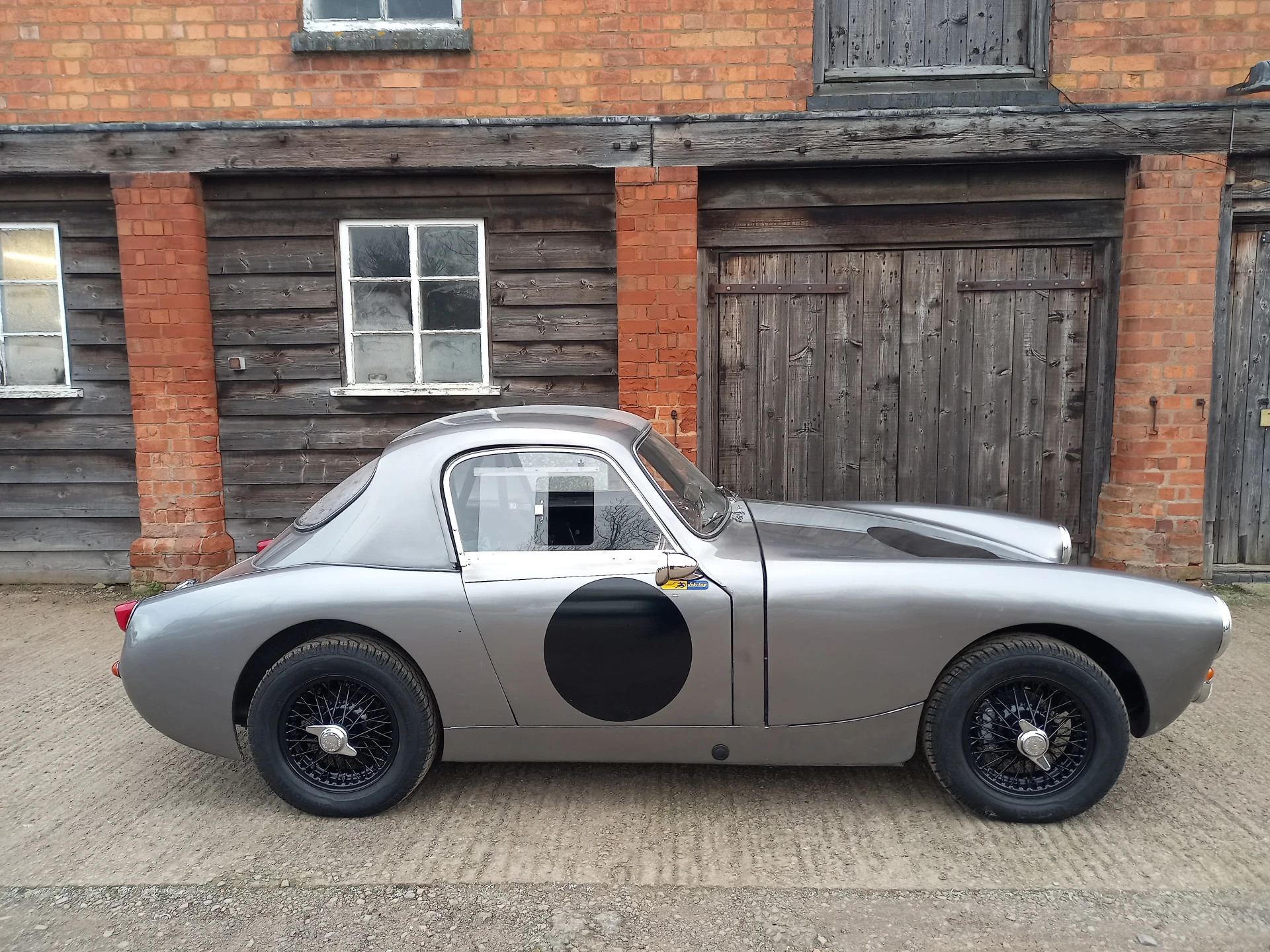 Austin Healey Sebring Sprite replica. hill climb sprint