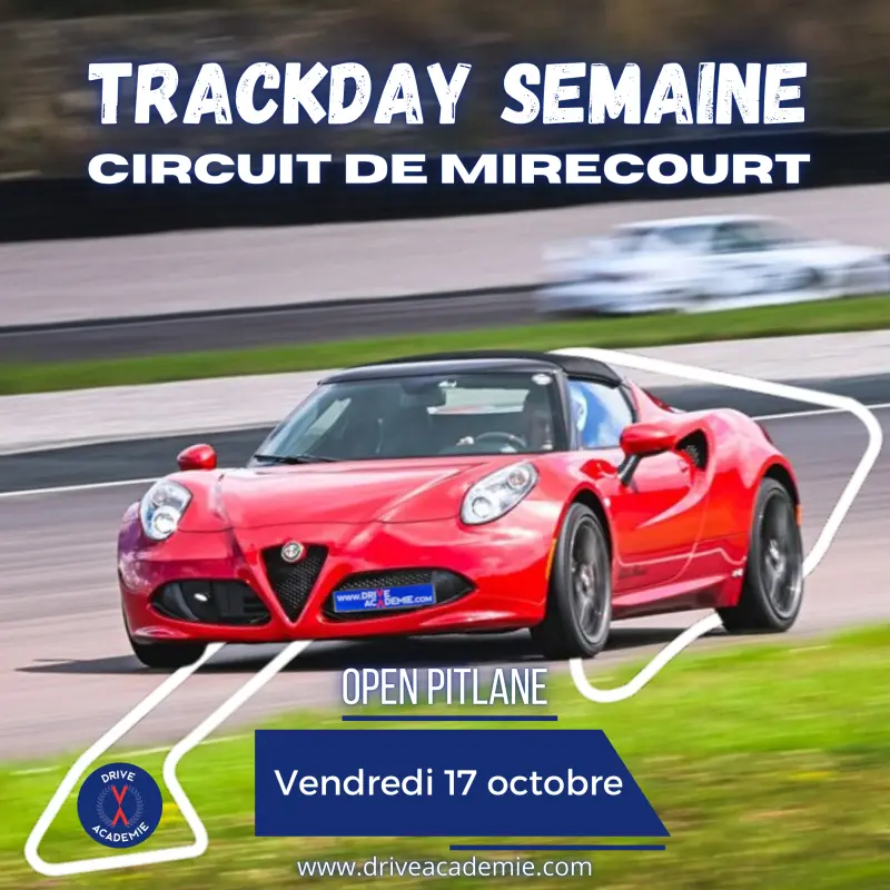 Trackday 17 octobre - Open pitlane - Circuit de Mirecourt