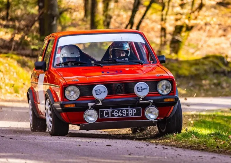 Course de côte d'Abreschviller Volkswagen Golf I GTI 1800 VHC