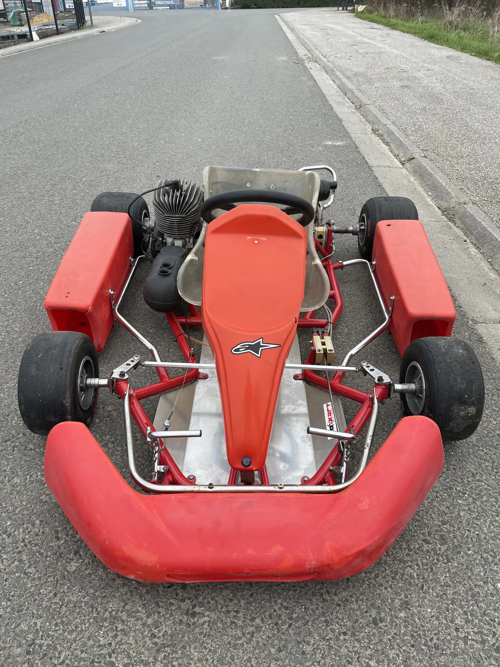 Karting with iame komet k55 engine