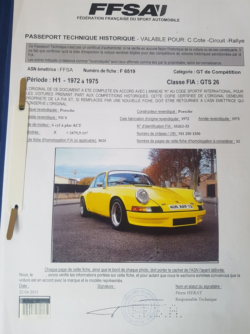 Porsche 911 groupe 4