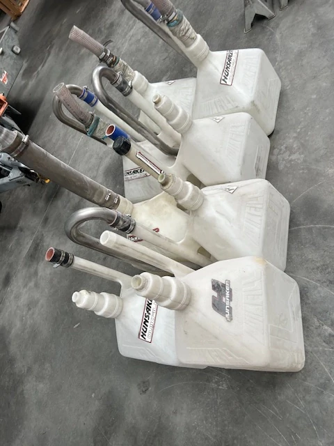 8 Petrol cans in Gallons