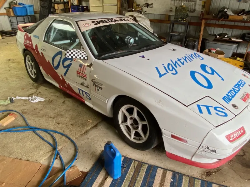 Mazda RX-7 de 1986 construite par Speedsource, catégorie ITS