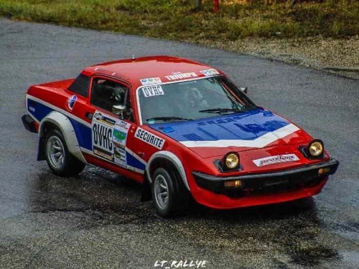FOR RENT VHC Tour de Corse Historique -Triumph TR7 V8 GR4 asphalt by LANGE COMPETITION. Join the 5 TR7 V8s entered! – photo 3