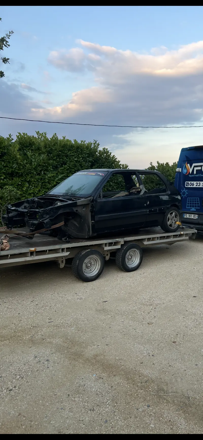 106 rallye classe a5 + caisse supplémentaire