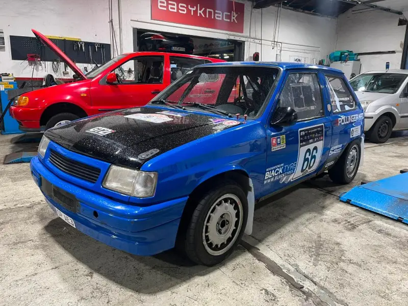 Opel Corsa A GSI Rally NC4 / German Papers / Lot of Spare Parts