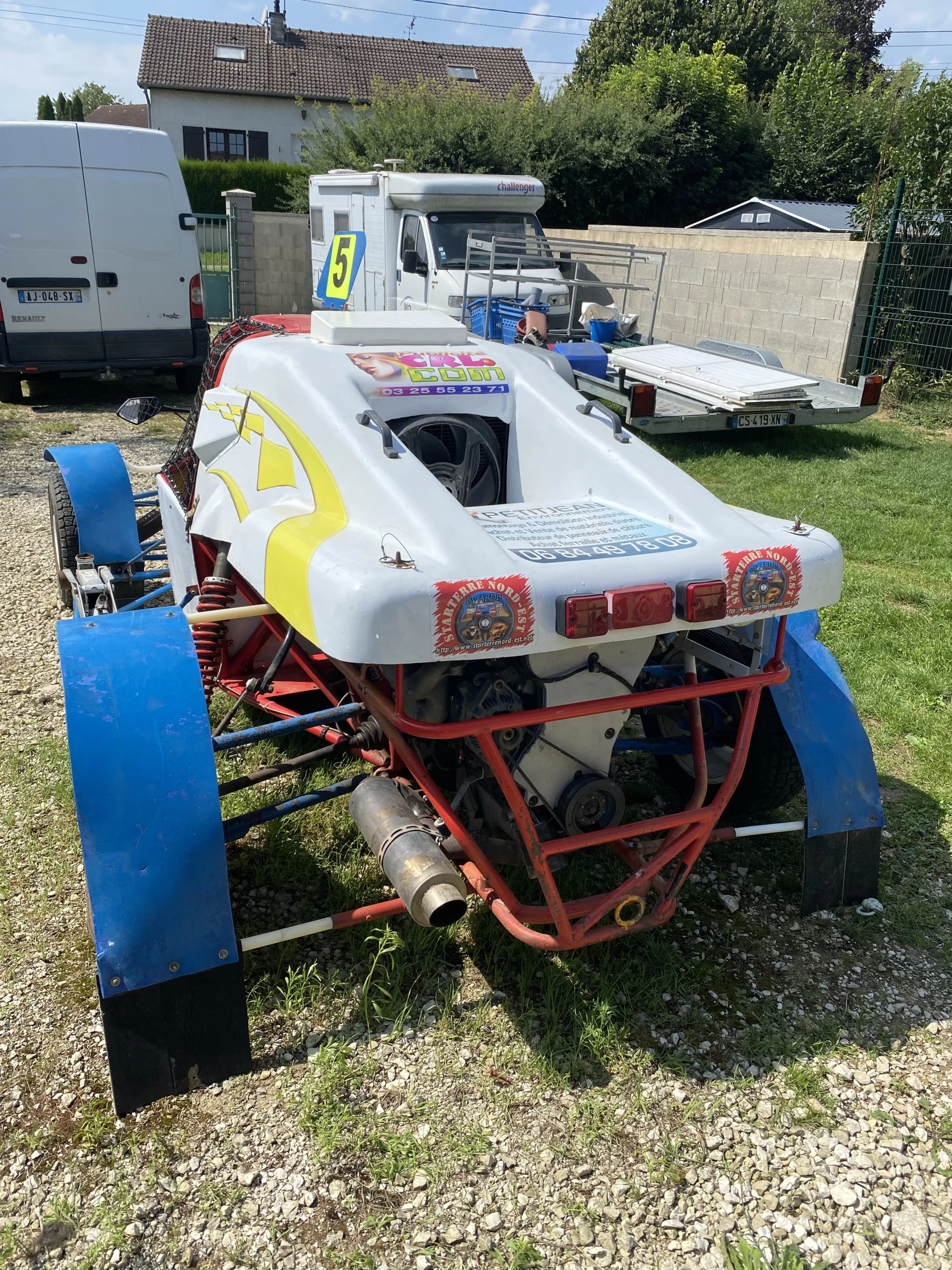 Autocross buggies with Ufolep and FFSA passports