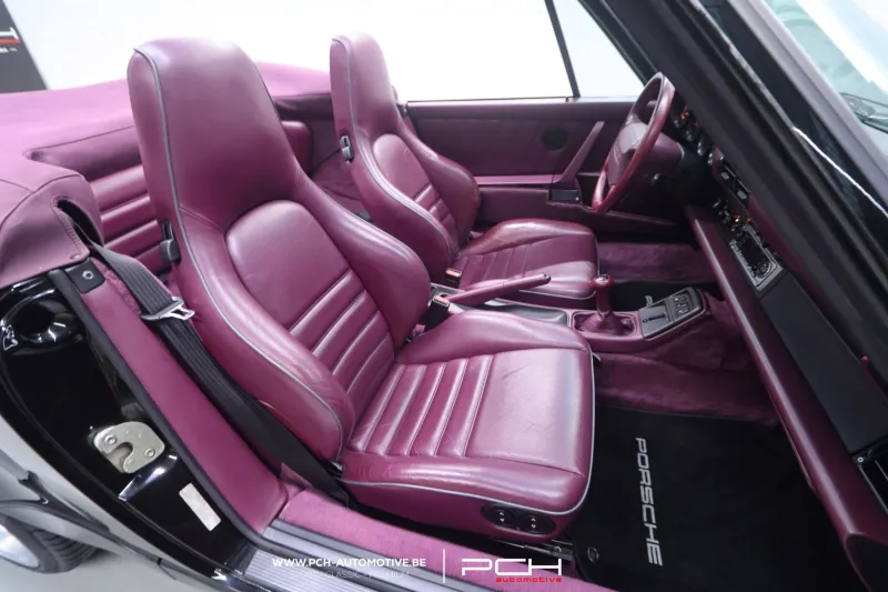 PORSCHE 964 Cabriolet Carrera 2 3.6 250cv - Ultra Rare Combo Colour - 1992