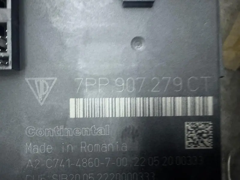 Calculateur module confort BCM Porsche 718 / 982 / 95B - 7PP907279CT