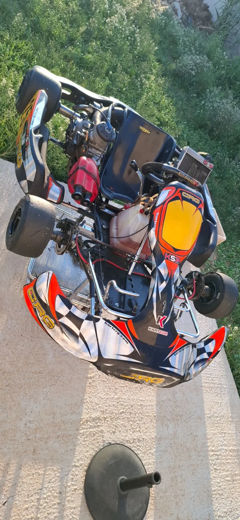 2008 CRG KZ Kart – 2008 Maxter MXO Engine