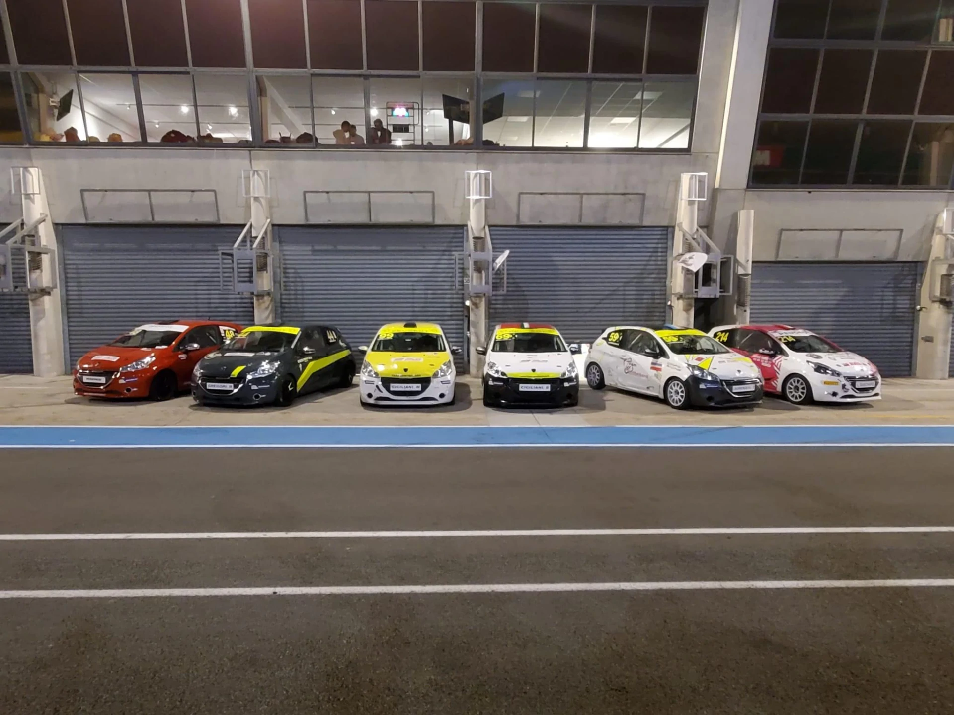 Trackday 208 Cup 1st November Le Mans Bugatti