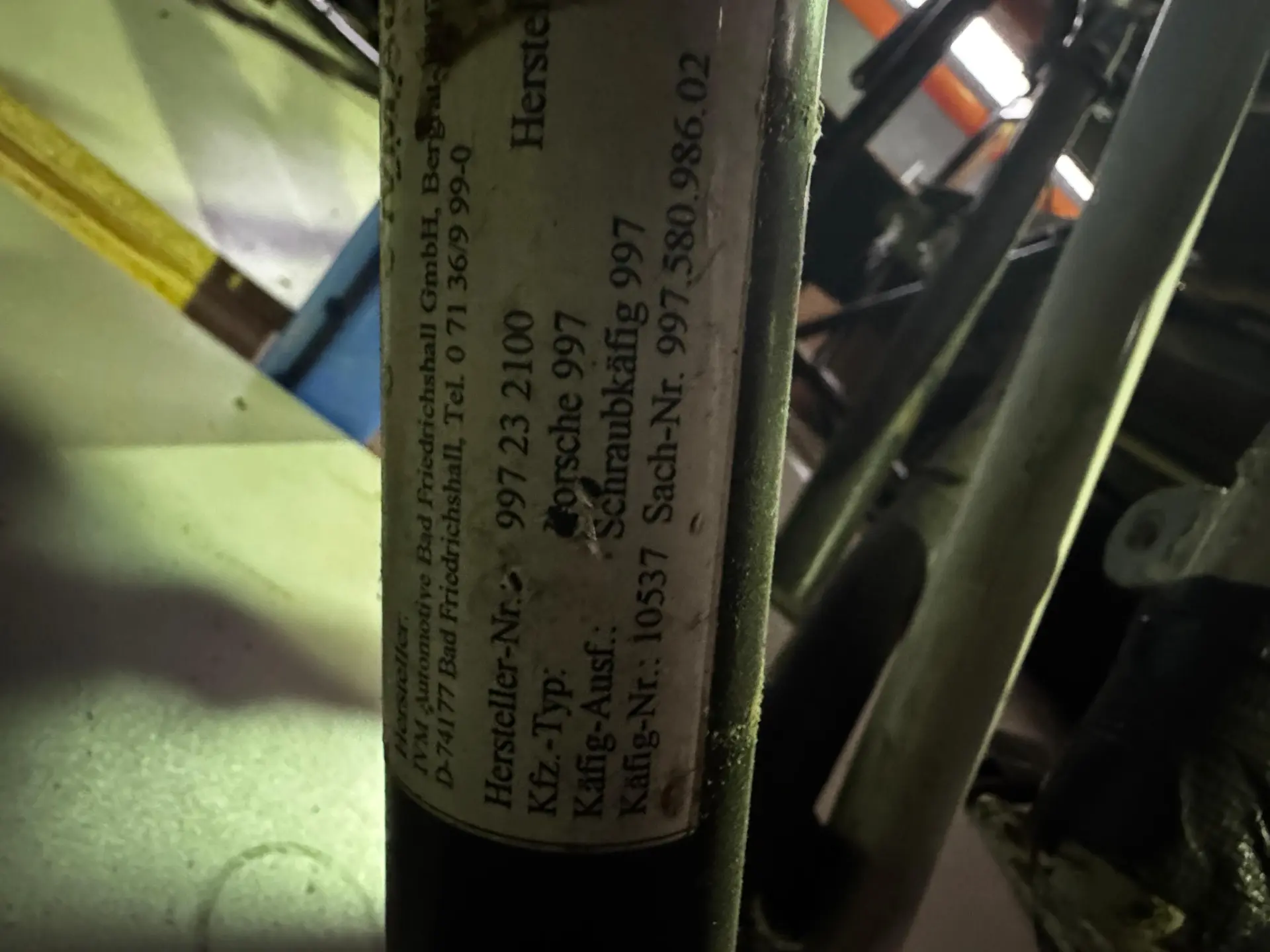Porsche 997 roll bar – photo 2
