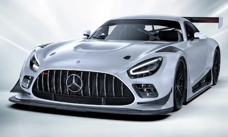 Mercedess AMG GT3 EVO additional lights for 24H series