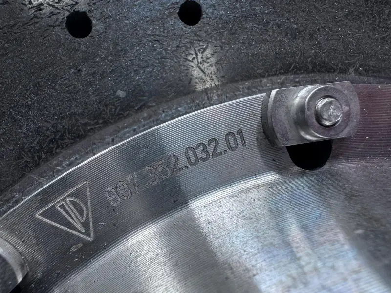 PCCB carbon-ceramic discs Porsche Cayman GT4 RS