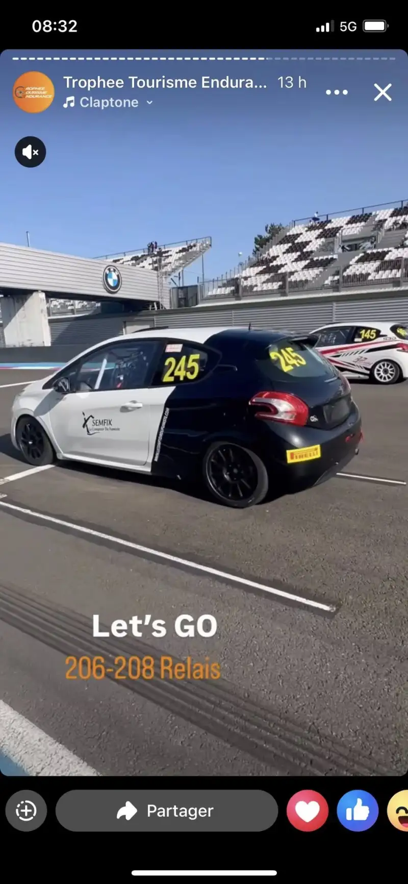 Location / Assistance 208 Racing Cup